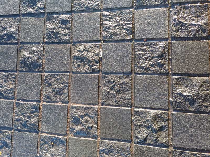Onyx granite cobbles