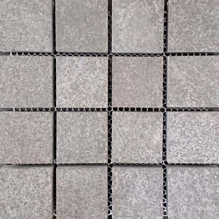 Onyx granite cobbles driveways